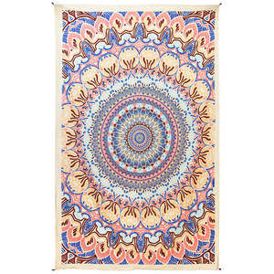 3D Faded Tone Origin Of Life Tapestry 60x90" by Sunshine Joy